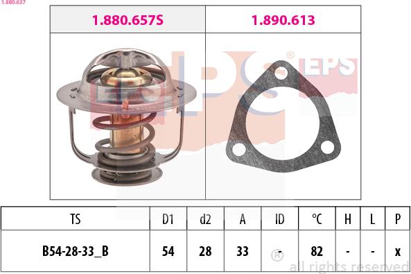 EPS 1.880.637 - Thermostat d'eau cwaw.fr