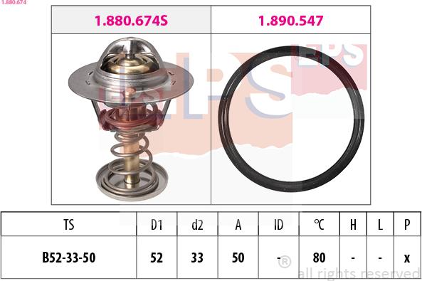 EPS 1.880.674 - Thermostat d'eau cwaw.fr