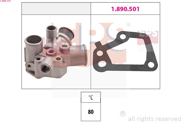 EPS 1.880.147 - Thermostat d'eau cwaw.fr