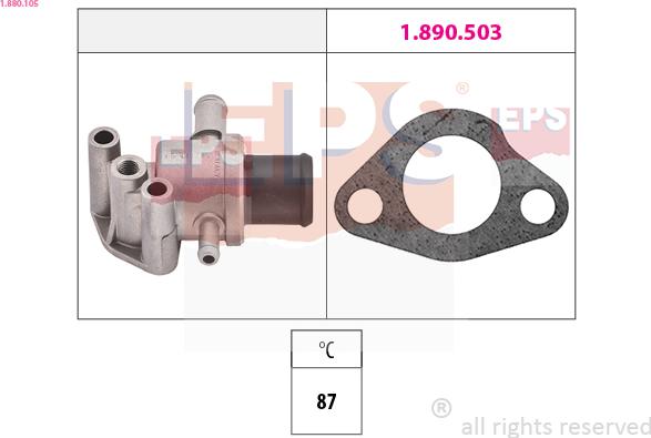 EPS 1.880.105 - Thermostat d'eau cwaw.fr