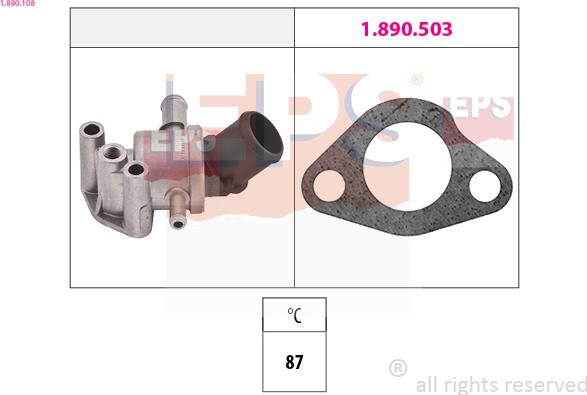 EPS 1.880.108 - Thermostat d'eau cwaw.fr