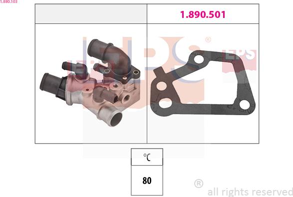 EPS 1.880.103 - Thermostat d'eau cwaw.fr