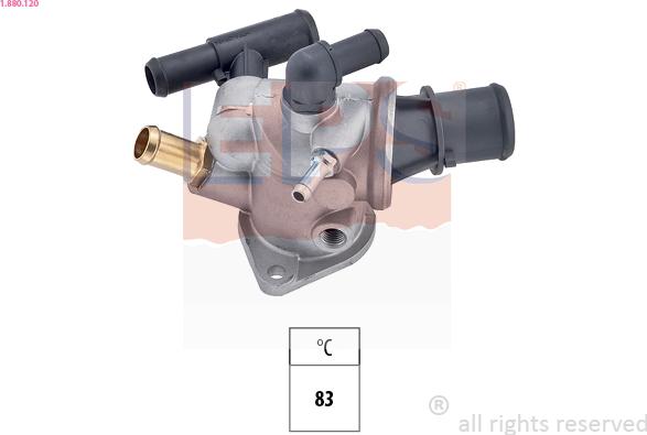 EPS 1.880.120 - Thermostat d'eau cwaw.fr