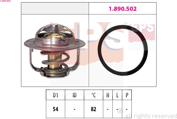 EPS 1.880.800 - Thermostat d'eau cwaw.fr