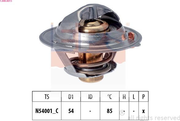 EPS 1.880.801S - Thermostat d'eau cwaw.fr