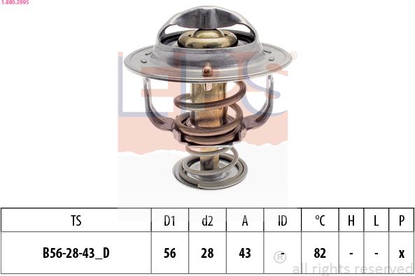 EPS 1.880.399S - Thermostat d'eau cwaw.fr