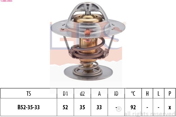 EPS 1.880.396S - Thermostat d'eau cwaw.fr