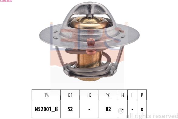 EPS 1.880.364S - Thermostat d'eau cwaw.fr