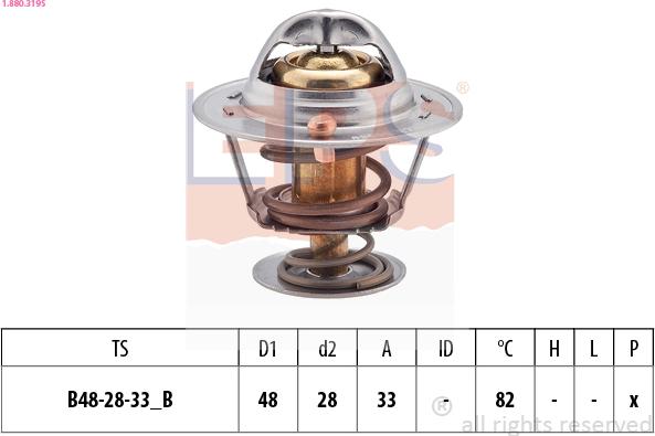 EPS 1.880.319S - Thermostat d'eau cwaw.fr