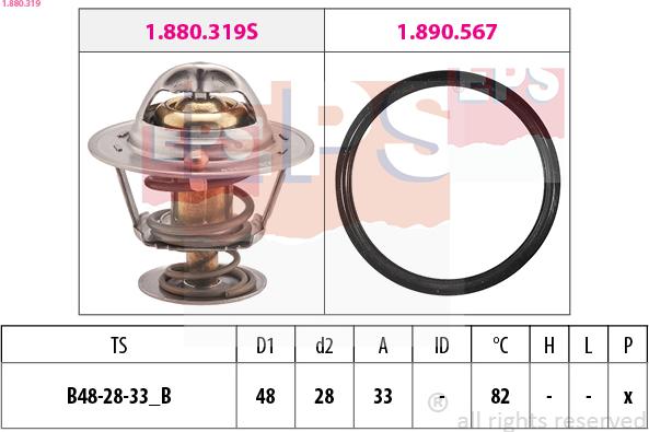 EPS 1.880.319 - Thermostat d'eau cwaw.fr