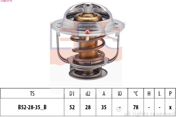 EPS 1.880.317S - Thermostat d'eau cwaw.fr