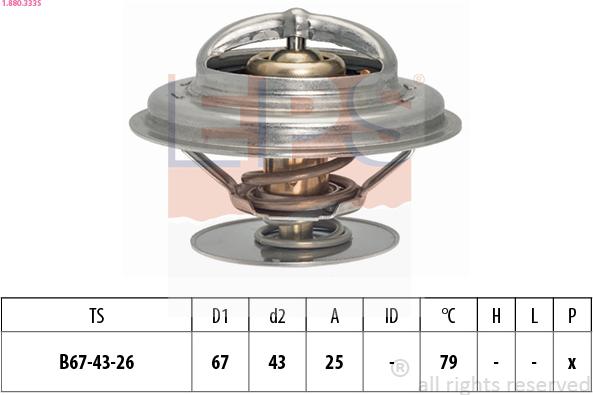 EPS 1.880.333S - Thermostat d'eau cwaw.fr