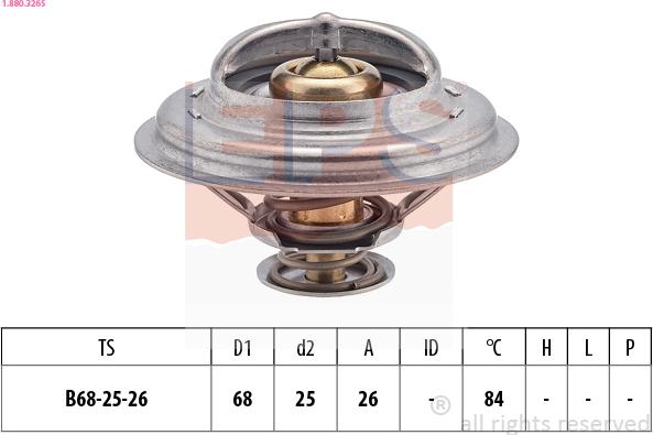 EPS 1.880.326S - Thermostat d'eau cwaw.fr