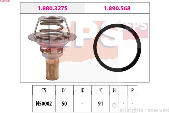 EPS 1.880.327 - Thermostat d'eau cwaw.fr