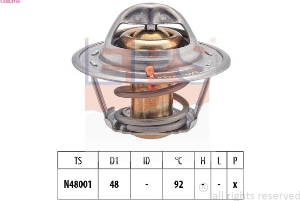 EPS 1.880.376S - Thermostat d'eau cwaw.fr