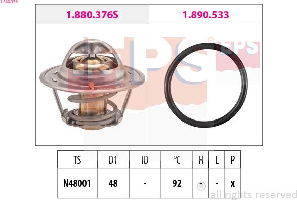 EPS 1.880.376 - Thermostat d'eau cwaw.fr