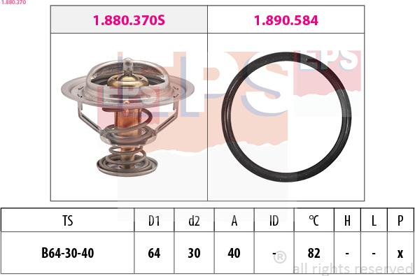 EPS 1.880.370 - Thermostat d'eau cwaw.fr