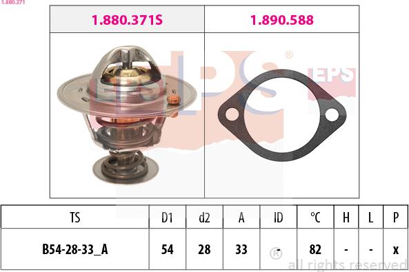 EPS 1.880.371 - Thermostat d'eau cwaw.fr