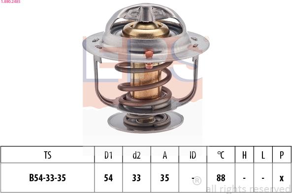 EPS 1.880.248S - Thermostat d'eau cwaw.fr