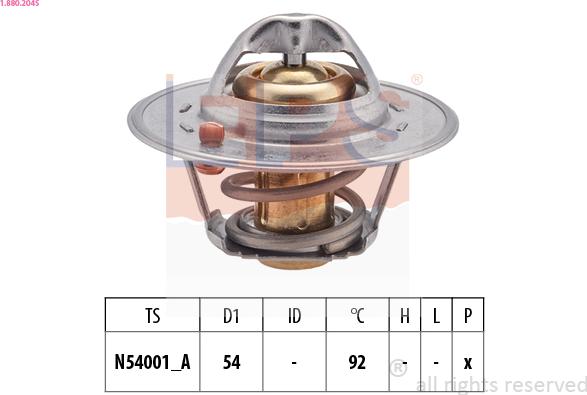 EPS 1.880.204S - Thermostat d'eau cwaw.fr