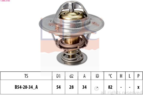 EPS 1.880.218S - Thermostat d'eau cwaw.fr