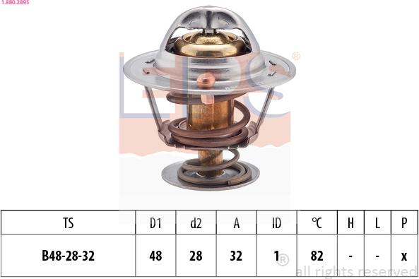 EPS 1.880.289S - Thermostat d'eau cwaw.fr