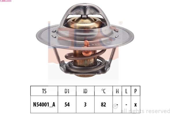 EPS 1.880.233S - Thermostat d'eau cwaw.fr