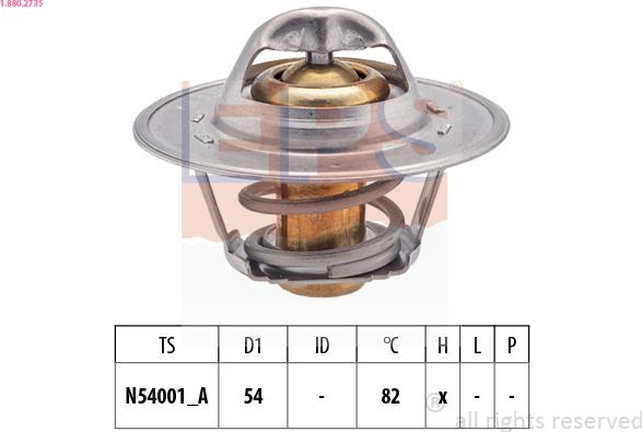 EPS 1.880.273S - Thermostat d'eau cwaw.fr