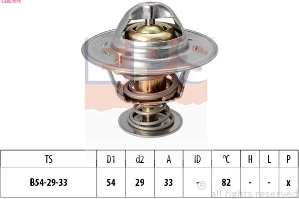 EPS 1.880.797S - Thermostat d'eau cwaw.fr