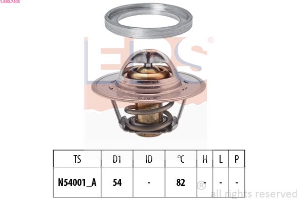 EPS 1.880.740S - Thermostat d'eau cwaw.fr