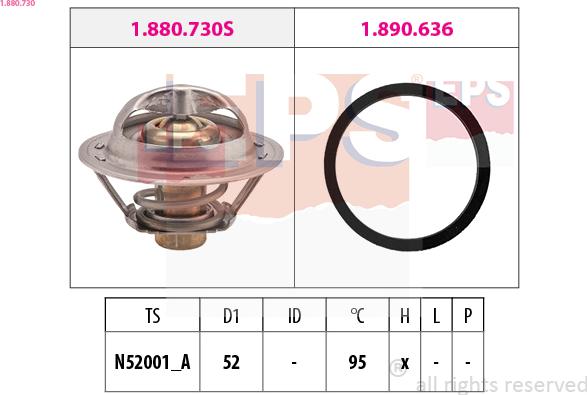 EPS 1.880.730 - Thermostat d'eau cwaw.fr