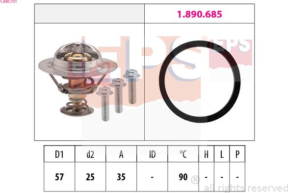 EPS 1.880.731 - Thermostat d'eau cwaw.fr