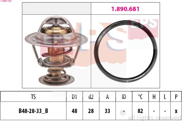 EPS 1.880.724 - Thermostat d'eau cwaw.fr