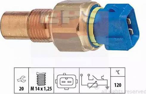 EPS 1.830.516 - Sonde de température, liquide de refroidissement cwaw.fr