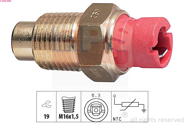 EPS 1.830.000 - Sonde de température, liquide de refroidissement cwaw.fr