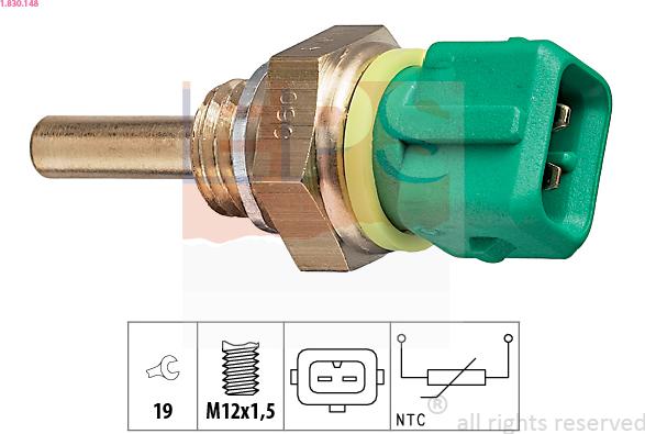 EPS 1.830.148 - Sonde de température, liquide de refroidissement cwaw.fr