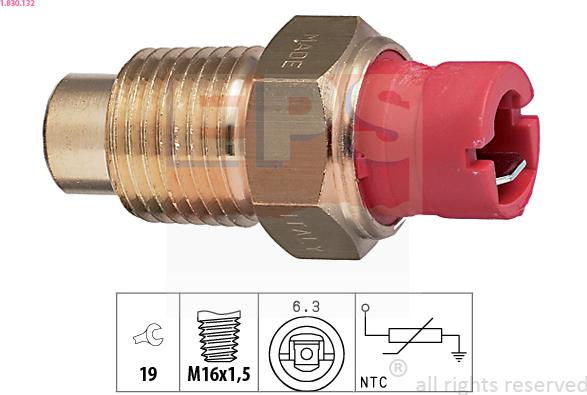 EPS 1.830.132 - Sonde de température, liquide de refroidissement cwaw.fr