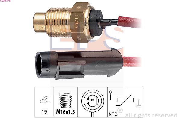 EPS 1.830.175 - Sonde de température, liquide de refroidissement cwaw.fr