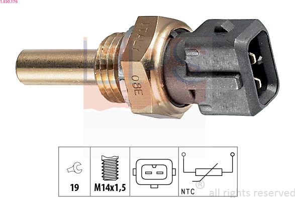 EPS 1.830.176 - Sonde de température, liquide de refroidissement cwaw.fr