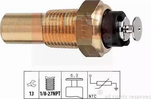 EPS 1.830.170 - Sonde de température, liquide de refroidissement cwaw.fr