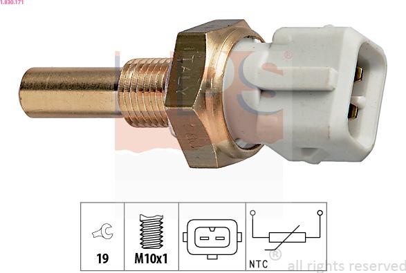 EPS 1.830.171 - Sonde de température, liquide de refroidissement cwaw.fr