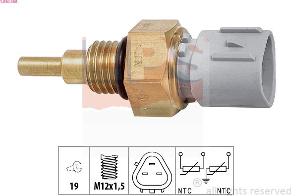 EPS 1.830.368 - Sonde de température, liquide de refroidissement cwaw.fr