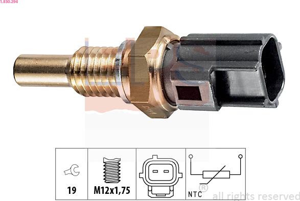 EPS 1.830.294 - Sonde de température, liquide de refroidissement cwaw.fr