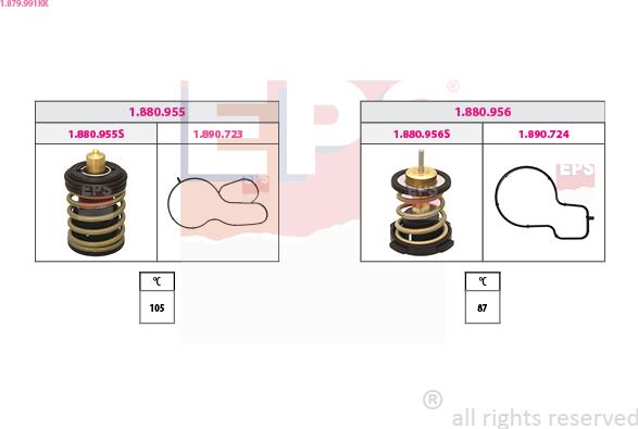 EPS 1.879.991KK - Thermostat d'eau cwaw.fr