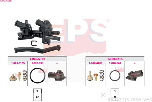 EPS 1.879.955KK - Thermostat d'eau cwaw.fr