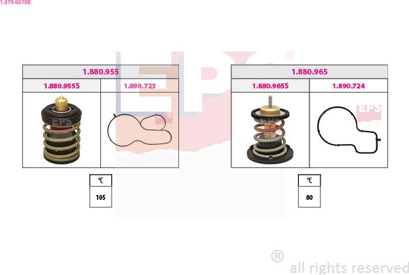 EPS 1.879.987KK - Thermostat d'eau cwaw.fr