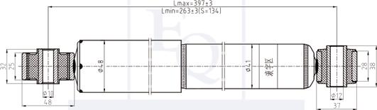 Equal Quality AM20101 - Amortisseur cwaw.fr