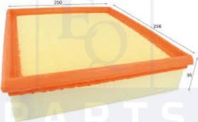 Equal Quality FA3272 - Filtre à air cwaw.fr