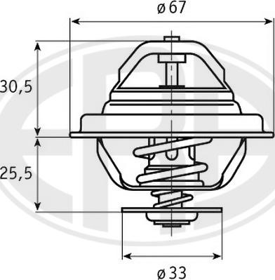 ERA 350173 - Thermostat d'eau cwaw.fr