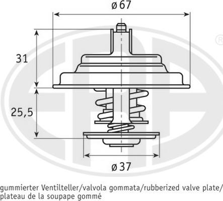 ERA 350327A - Thermostat d'eau cwaw.fr